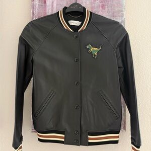 Coach Black and Brown Jacket